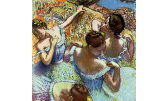  Геннадий Кацов СЛОВОСФЕРА №26 Эдгар Дега, «Голубые танцовщицы» (1899)
