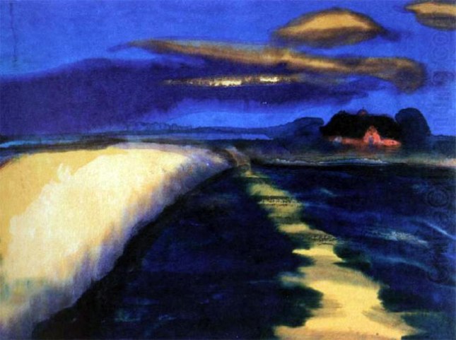  Геннадий Кацов СЛОВОСФЕРА №100 Эмиль Нольде, «Пшеничное поле» (1900)