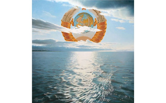 Геннадий Кацов СЛОВОСФЕРА №86 Эрик Булатов, «Заход или восход солнца» (1989)