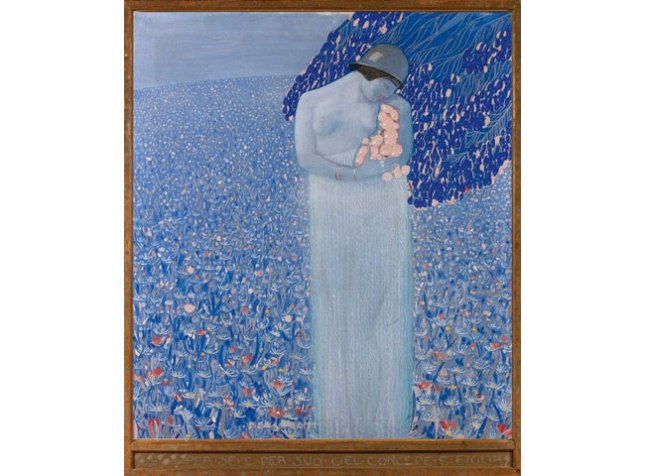 Геннадий Кацов СЛОВОСФЕРА № 147 Феличе Казорати, «Рer sé e per suo ciel, concepe e figlia»* (1917)