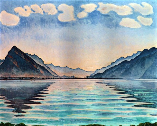 Геннадий Кацов СЛОВОСФЕРА №79 Фердинанд Ходлер, «Озеро Тан» (1905)