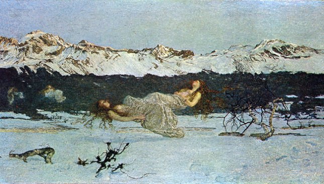 Геннадий Кацов СЛОВОСФЕРА №96 Джованни Сегантини, «Наказание порочных» («Наказание за роскошь») (1891)