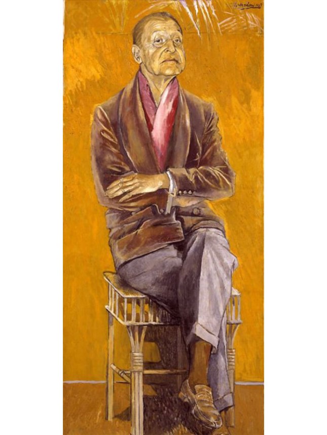 Геннадий Кацов СЛОВОСФЕРА №78 Грехэм Сазерленд, «Портрет Сомерсета Моэма» (1949)