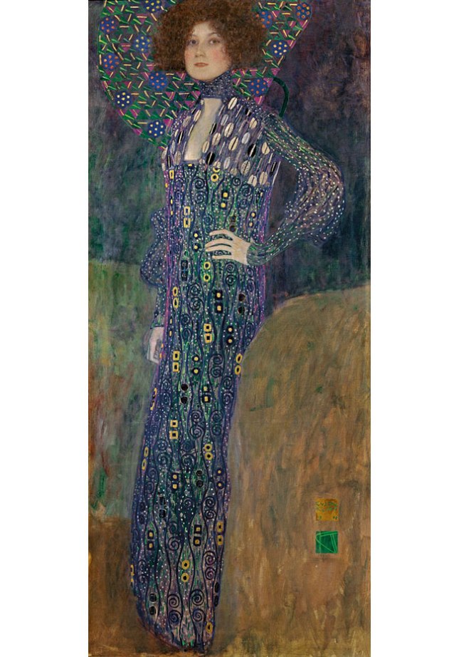  Геннадий Кацов СЛОВОСФЕРА №28 Густав Климт, «Портрет Эмилии Флоге» (1902)