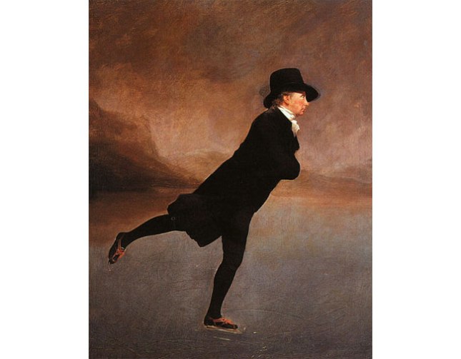 Геннадий Кацов СЛОВОСФЕРА  № 146 Генри Ребёрн, «Священник Роберт Уолкер, катающийся на коньках на озере Даддингстон» (1795)