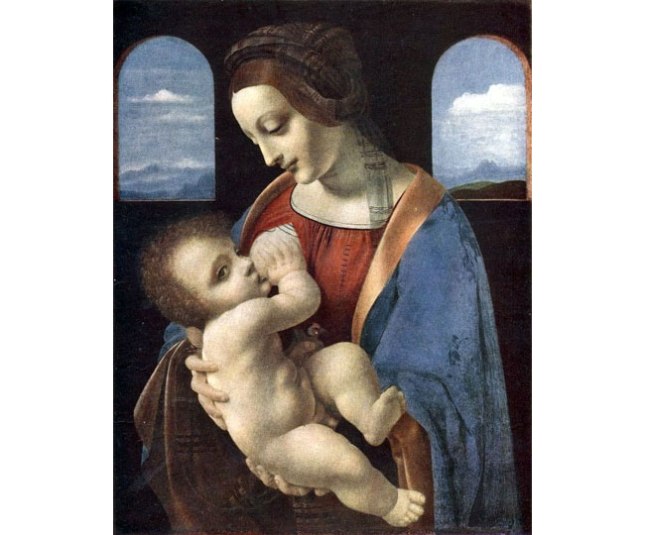 Геннадий Кацов СЛОВОСФЕРА №152 Леонардо да Винчи, «Мадонна с младенцем. Мадонна Литта» (1490)