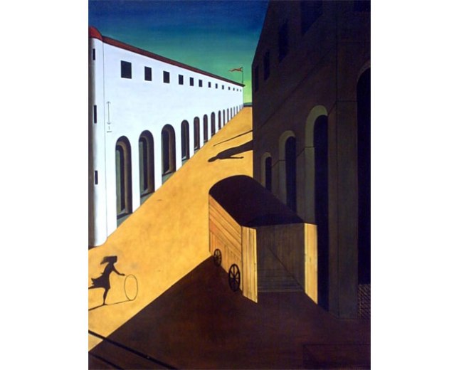 Геннадий Кацов СЛОВОСФЕРА №166 Джорджо Де Кирико, «Меланхолия и мистерия улицы» (1914)