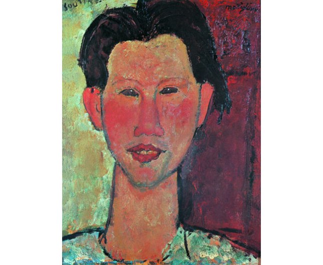 Amadeo Modigliani, Portrait of Chaim Soutine